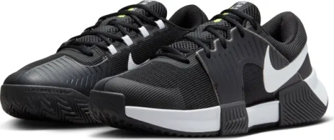 Кроссовки теннисные Nike ZOOM GP CHALLENGE 1 CLAY черно-белые FJ1813-001