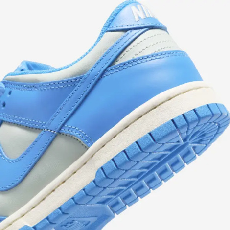 Кросівки підліткові Nike DUNK LOW (GS) блакитно-світло-сірі FB9109-004