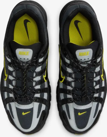 Кроссовки женские Nike P-6000 черно-серо-желтые FV0943-001