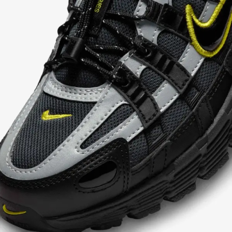 Кроссовки женские Nike P-6000 черно-серо-желтые FV0943-001