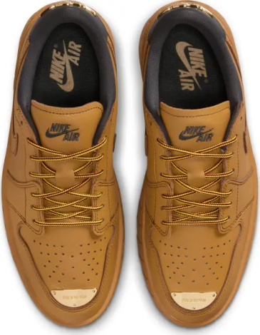 Кроссовки женские Nike AIR JORDAN 1 BROOKLYN LOW коричневые HF3184-700