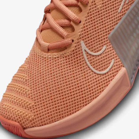 Кроссовки для тренировок женские Nike METCON 9 EASYON темно-оранжево-серые DZ2540-200