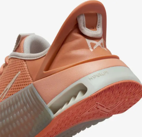 Кроссовки для тренировок женские Nike METCON 9 EASYON темно-оранжево-серые DZ2540-200