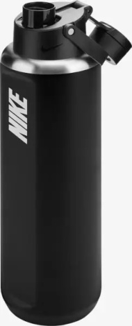 Пляшка для води Nike SS RECHARGE CHUG BOTTLE 32 OZ 946 мл чорна N.101.3810.044.32