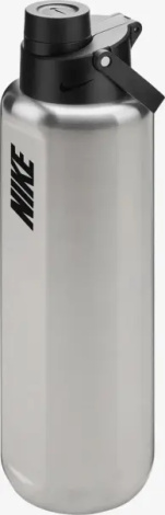 Пляшка для води Nike SS RECHARGE CHUG BOTTLE 32 OZ 946 мл срібна N.101.3800.953.32