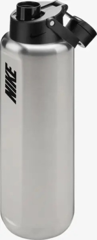 Пляшка для води Nike SS RECHARGE CHUG BOTTLE 32 OZ 946 мл срібна N.101.3800.953.32