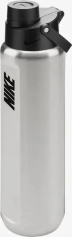 Пляшка для води Nike SS RECHARGE CHUG BOTTLE 24 OZ 709 мл срібна N.101.3799.953.24