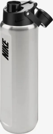 Пляшка для води Nike SS RECHARGE CHUG BOTTLE 24 OZ 709 мл срібна N.101.3799.953.24