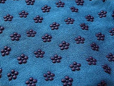 Рушник для йоги LiveUp YOGA TOWEL синій LS3752