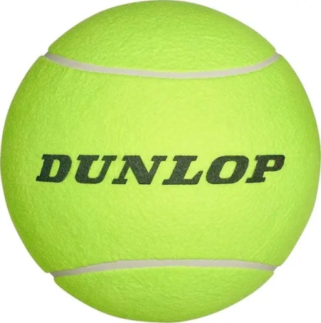 Сувенирный мяч для тенниса Dunlop AC JUMBO 9" желтый 305881