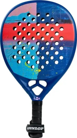 Ракетка для падл-тенниса Dunlop GALACTICA PRO NISSE сине-красная 10376500