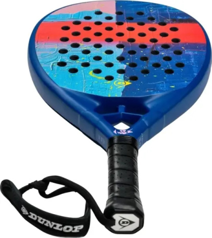 Ракетка для падл-тенниса Dunlop GALACTICA PRO NISSE сине-красная 10376500