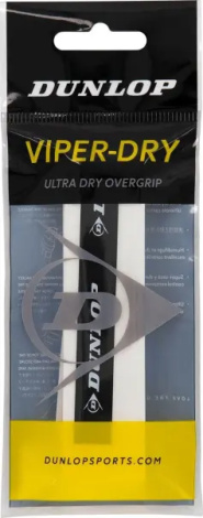 Обмотка для ракеток Dunlop VIPERDRY OVERGRIP біла 10304772