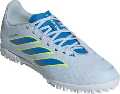 Сороконіжки (шиповки) дитячі Adidas PREDATOR CLUB TF блакитно-синьо-салатові JS0366