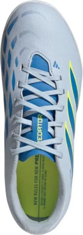 Сороконіжки (шиповки) дитячі Adidas PREDATOR CLUB TF блакитно-синьо-салатові JS0366