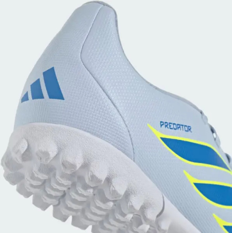 Сороконіжки (шиповки) дитячі Adidas PREDATOR CLUB TF блакитно-синьо-салатові JS0366