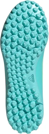 Сороконіжки (шиповки) дитячі Adidas F50 MESSI CLUB TF біло-бірюзово-рожеві JQ0949