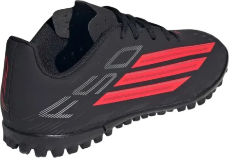 Сороконіжки (шиповки) дитячі Adidas F50 CLUB TF чорно-червоні JS1490