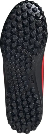 Сороконіжки (шиповки) дитячі Adidas F50 CLUB TF чорно-червоні JS1490