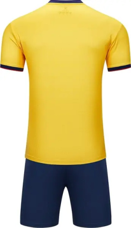 Комплект футбольной формы Kelme OVIEDO II желто-темно-синий 8551ZB11082.9716