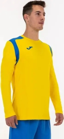 Футболка з довгим рукавом Joma CHAMPION V жовто-синя 101375.907