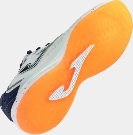Кроссовки теннисные Joma RAPID бело-темно-сине-оранжевые TRAPW2527AC