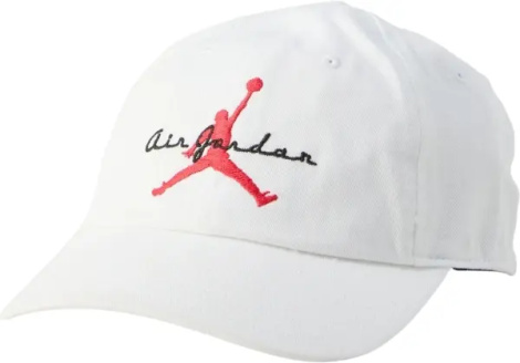 Кепка Nike JORDAN CLUB CAP UNSTRUCTURED ADJUSTABLE белая IF8483-100