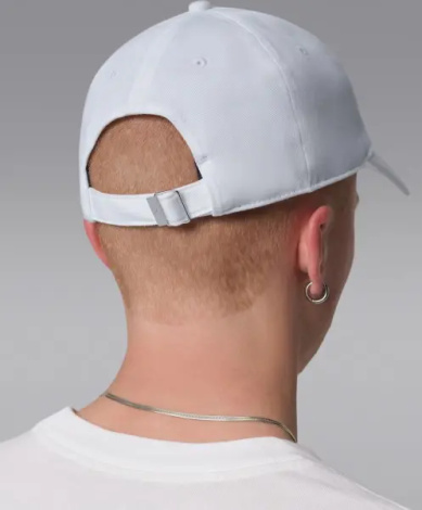 Кепка Nike JORDAN CLUB CAP UNSTRUCTURED ADJUSTABLE белая IF8483-100