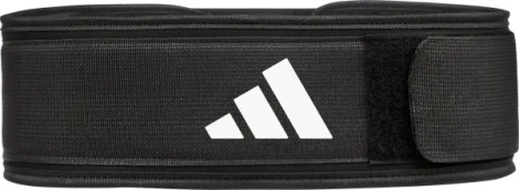 Пояс для важкої атлетики Adidas ESSENTIAL WEIGHTLIFTING BELT чорний (82,5 - 92 см) ADGB-12254-NL