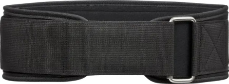 Пояс для важкої атлетики Adidas ESSENTIAL WEIGHTLIFTING BELT чорний (82,5 - 92 см) ADGB-12254-NL