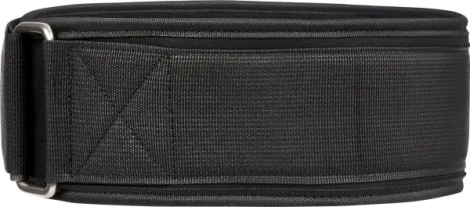 Пояс для важкої атлетики Adidas ESSENTIAL WEIGHTLIFTING BELT чорний (82,5 - 92 см) ADGB-12254-NL
