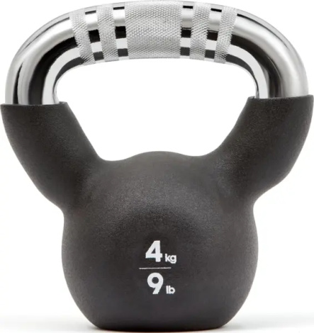Гиря Adidas KETTLEBELL черная (4,0 кг) ADWT-11504-NL