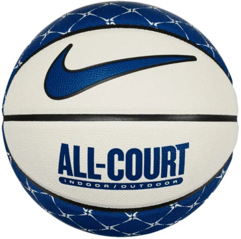 Баскетбольный мяч Nike EVERYDAY ALL COURT 8P GRAPHIC DEFLATED сине-белый Размер 7 N.100.4370.147.07