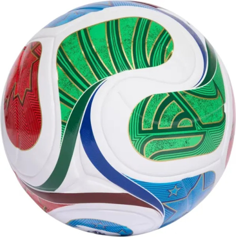 Футбольный мяч Adidas FIFA WORLD CUP 26 TRIONDA LEAGUE бело-красно-зелено-синий Размер 5 JD8030
