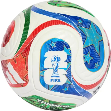 Футбольний м'яч Adidas FIFA WORLD CUP 26 TRIONDA PRO біло-червоно-зелено-синій Розмір 5 JD8021