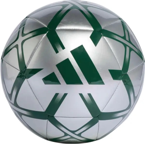 Футбольный мяч Adidas STARLANCER CLUB серебряно-темно-зеленый Размер 4 JW1358