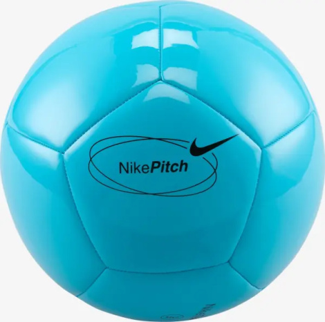 Футбольный мяч Nike PITCH голубой Размер 4 HV6337-420