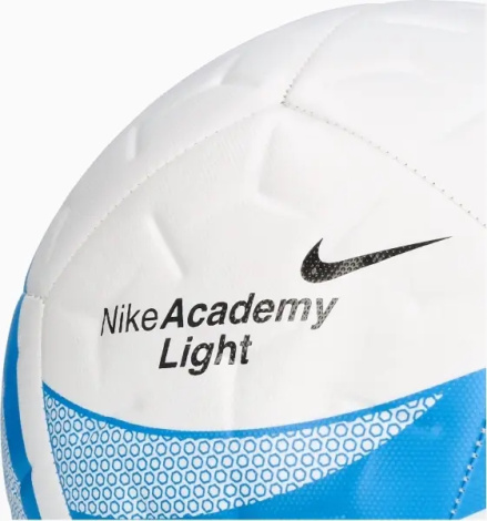 Футбольный мяч Nike ACADEMY LIGHT TEAM бело-голубой Размер 4 HV4397-100