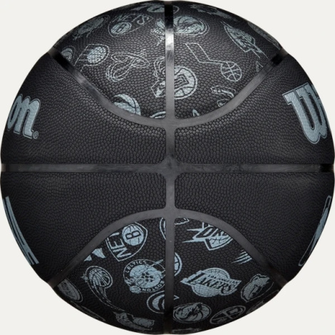 Баскетбольный мяч Wilson NBA ALL TEAM черно-голубой Размер 6 WTB1300XBNBA6