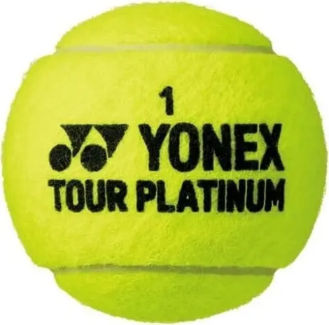 Набір м'ячів для тенісу Yonex TOUR PLATINUM 4B жовтий (4 штуки) TBTRPT4B