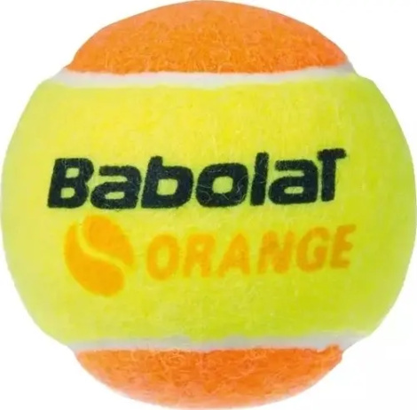 Мяч для тенниса детский Babolat ORANGE желто-оранжевый (поштучно) orange 1