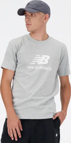 Футболка New Balance SPORT ESSENTIALS LOGO сіра MT41502AG