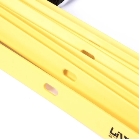 Координационная лестница LiveUp AGILITY LADDER 16 ступеней, 8 метров желтая LS3671-8