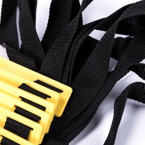 Координационная лестница LiveUp AGILITY LADDER 16 ступеней, 8 метров желтая LS3671-8