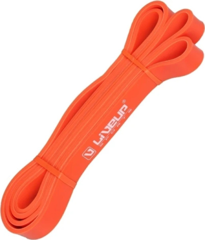 Эспандер-петля для подтягивания LiveUp LATEX LOOP LIGHT RESISTANCE оранжевый LS3650-2080Lo