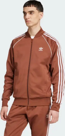 Олімпійка (мастерка) Adidas ADICOLOR CLASSICS SST коричнева IY9855