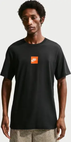 Футболка Nike SPORTSWEAR чорна IR4972-010