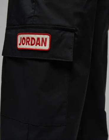 Штаны подростковые Nike JORDAN DEEP DISH WOVEN черные IO2842-010