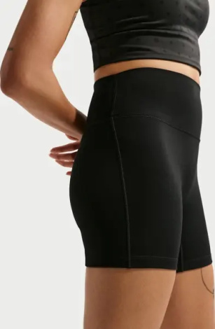 Велосипедки женские Nike ONE HIGH-WAISTED 12.5CM черные IO0809-010
