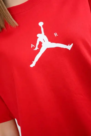 Футболка жіноча Nike JUMPMAN червона IM9809-687
